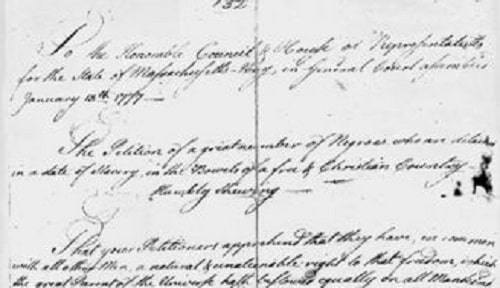 Petition, January 13, 1777.