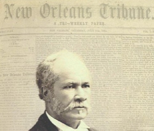Dr. Louis Charles Roudanez, publisher of the New Orleans Tribune.