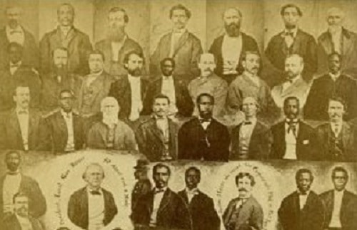 Radical members of the first South Carolina legislature after the war.