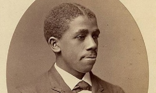 Portrait of Edward Alexander Bouchet graduating from Yale College, class of 1874.