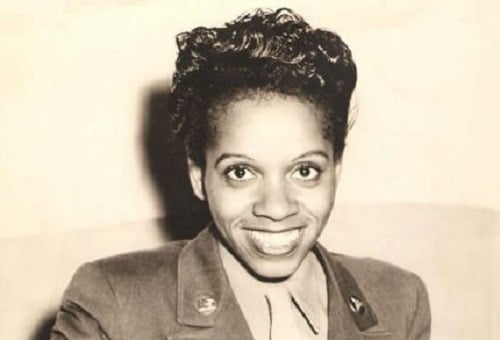 Edna Griffin served in the Women’s Army Corps at Fort Des Moines during WWII.