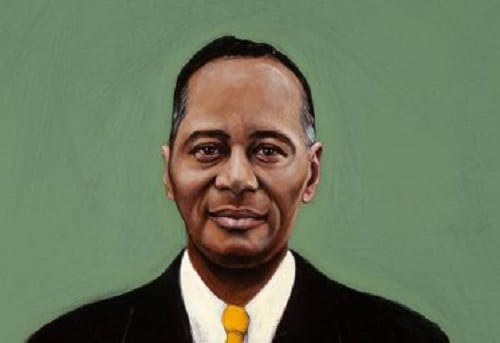 Charles Hamilton Houston, portrait by Robert Shetterly of Americans Who Tell the Truth.