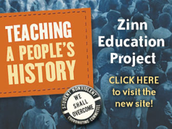 Zinn Education Project Web Banner - Download to Post on Your Website | Zinn Education Project: Teaching People's History