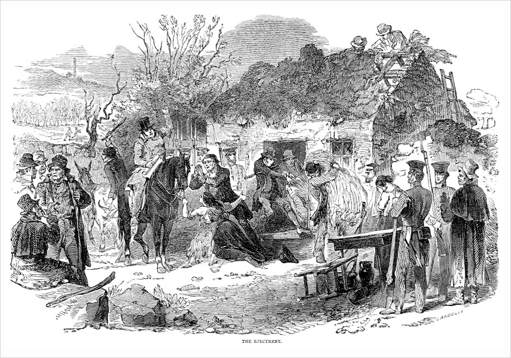 Irish Famine Ejectment Featured Image