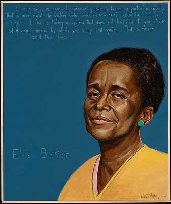 Ella Baker Painting | Zinn Education Project