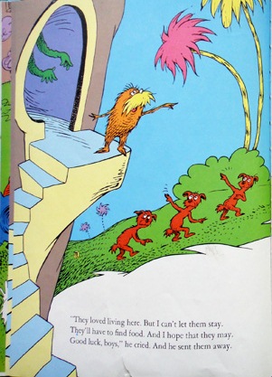 creatures in the lorax leaving