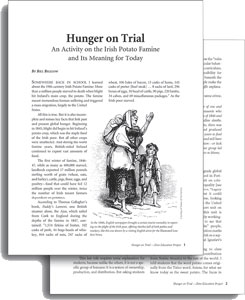 Hunger on Trial (Teaching Activity) | Zinn Education Project: Teaching People's HIstory