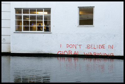 "I don't believe in global warming" photo | Zinn Education Project