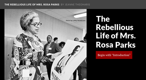 Rebellious Life of Mrs. Rosa Parks (Website) | Zinn Education Project: Teaching People's History