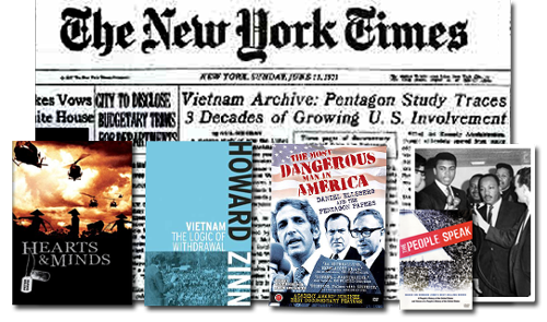 Pentagon Papers collage | Zinn Education Project