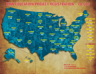 70,000 Registered Teachers Teaching Outside the Textbook | Zinn Education Project: Teaching People's History