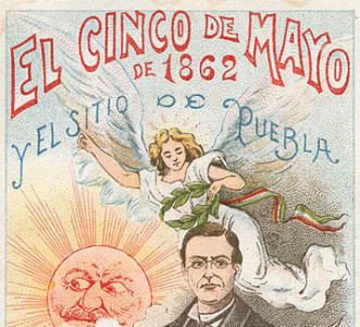 Rethinking Cinco de Mayo (Article) - 1901 poster for Cinco de Mayo by Jose Guadalupe Posada | Zinn Education Project: Teaching People's History