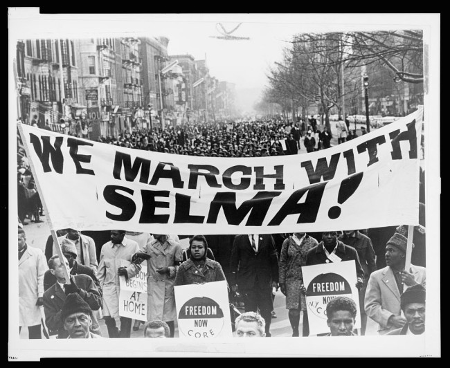 Harlem march in in solidarity with Selma, Ala. | Zinn Education Project