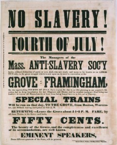 People’s History of Fourth of July: Beyond 1776 - On July 4, 1854, abolitionists addressed a rally sponsored by the Massachusetts Anti-Slavery Society | Zinn Education Project: Teaching People's History