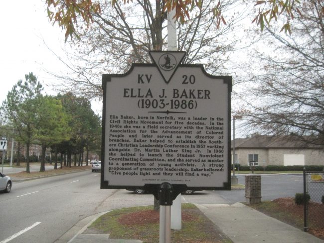 Ella Baker marker