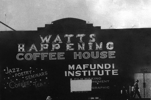 Watts Happening Coffee House | Zinn Education Project: Teaching People's History