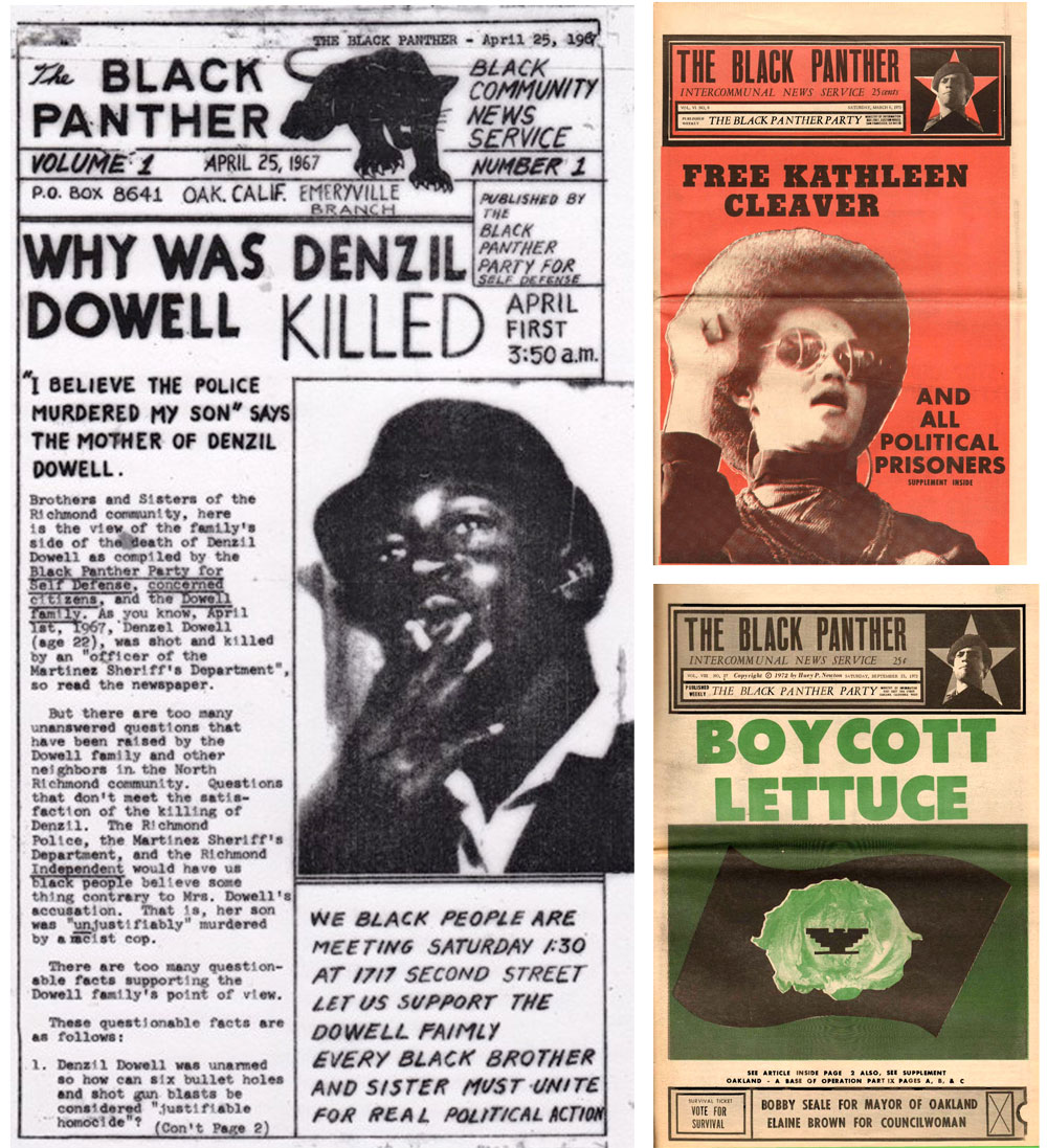 Black Panther Party newspapers | Zinn Education Project: Teaching People's History