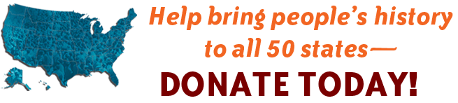 Help bring people_s history to all 50 states -- donate today_