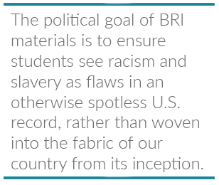 Pullquote: BRI materials political goal | Zinn Education Project