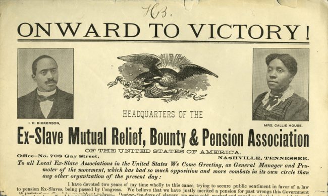 Slave pension broadside | Zinn Education Project