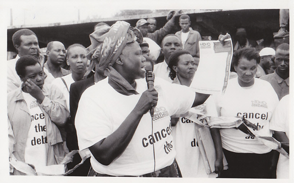 Wangari Maathai - Cancel the Debt Protest | Zinn Education Project