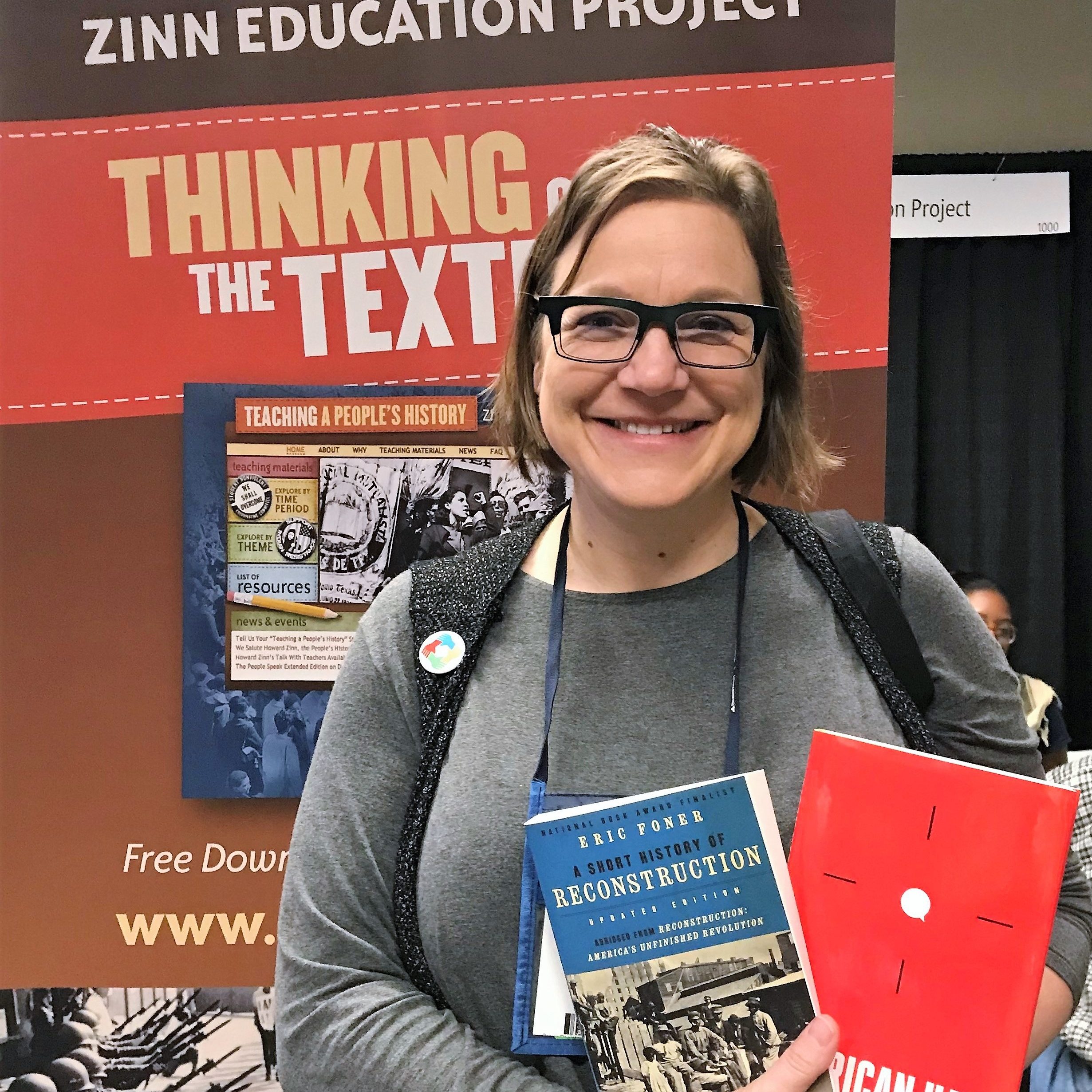 Rachel Toon at NCSS 2018 (Event Photo) | Zinn Education Project