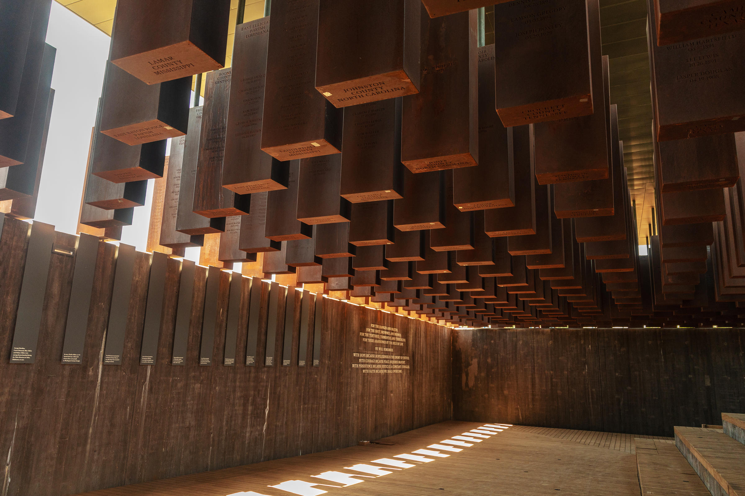 National Memorial for Peace and Justice (photo) | Zinn Education Project