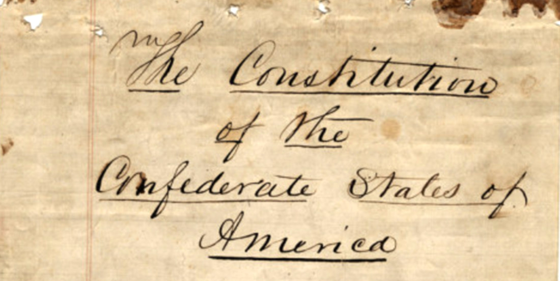 The Confederate Constitute | Zinn Education Project