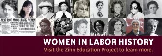 Women in Labor History Banner | Zinn Education Project