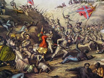 Fort Pillow Massacre, by Katz & Allison. Source: Library of Congress via Equal Justice Initiative