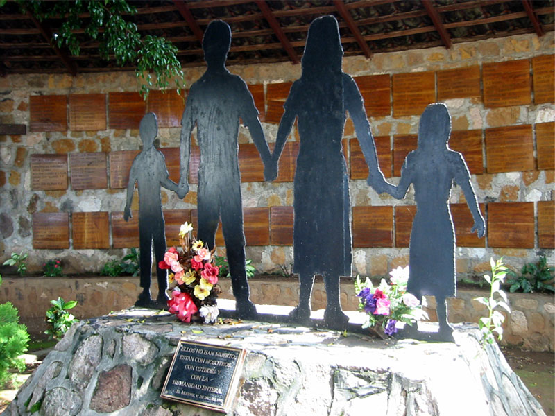 Memorial of massacre site at El Mozote, Morazan, El Salvador | The Zinn Education Project