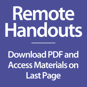 remote handouts icon