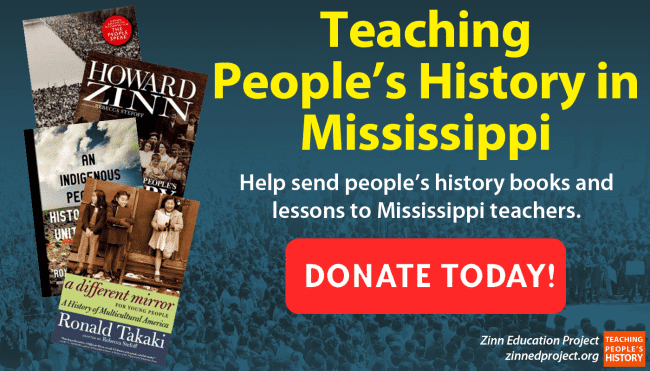 Mississippi Governor Attacks Teaching Of People's History - Zinn ...