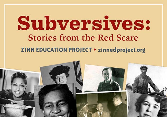 Subversives: Stories from the Red Scare