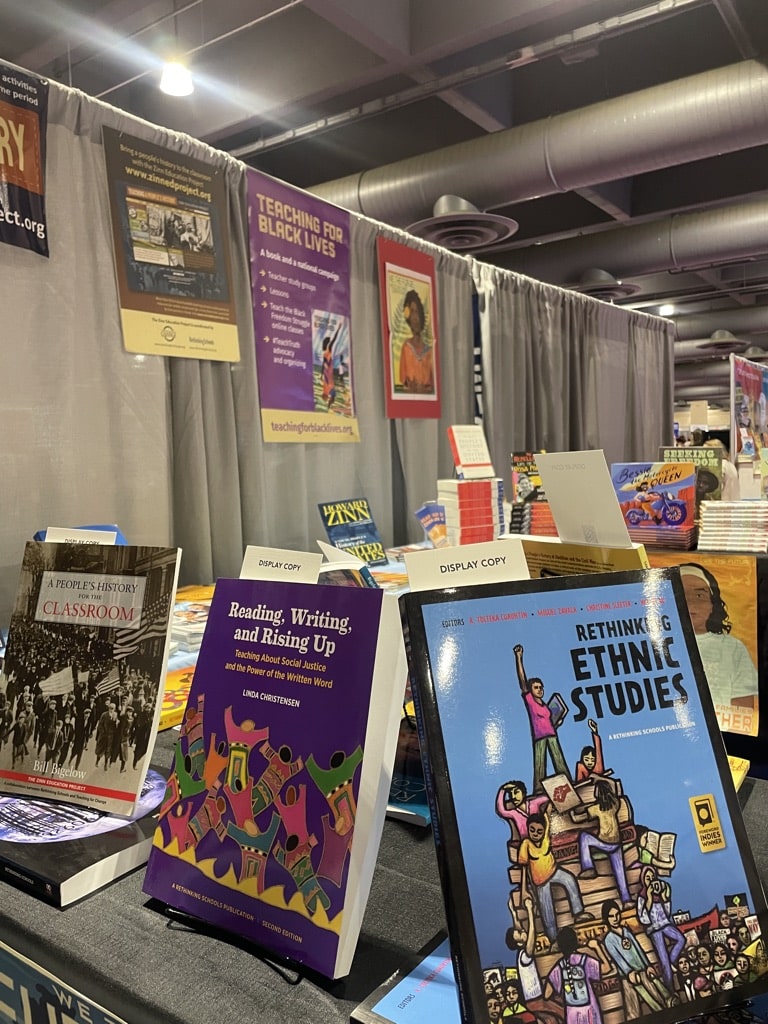 People's History at 2022 NCSS Conference in Philadelphia Zinn