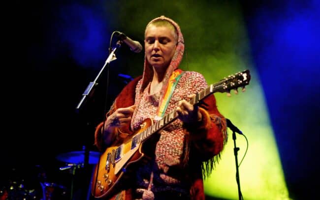 Sinéad O'Connor performing at the Ramsbottom Music Festival on Sunday 15th September 2013.
