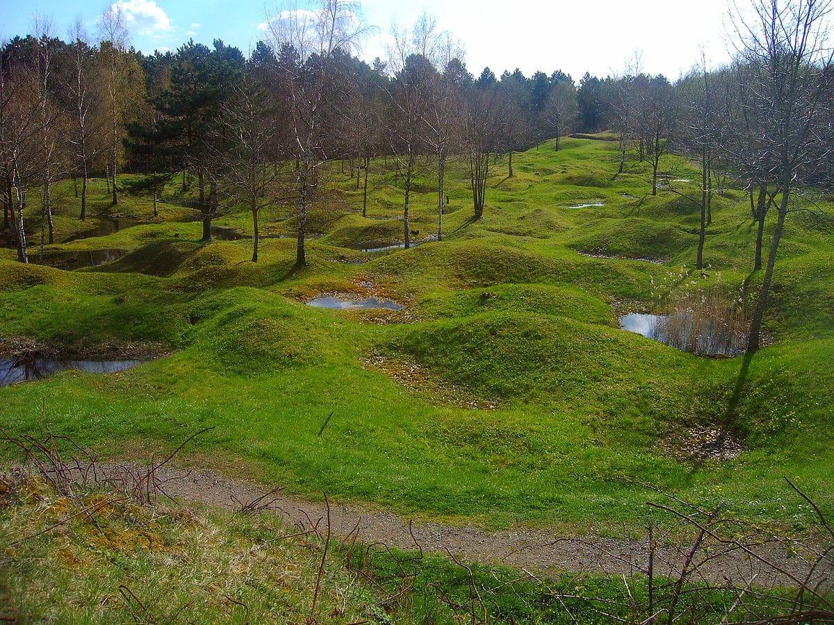 The battlefield of Verdun is part of France's Zone Rouge, cordoned off since the end of WWI.
