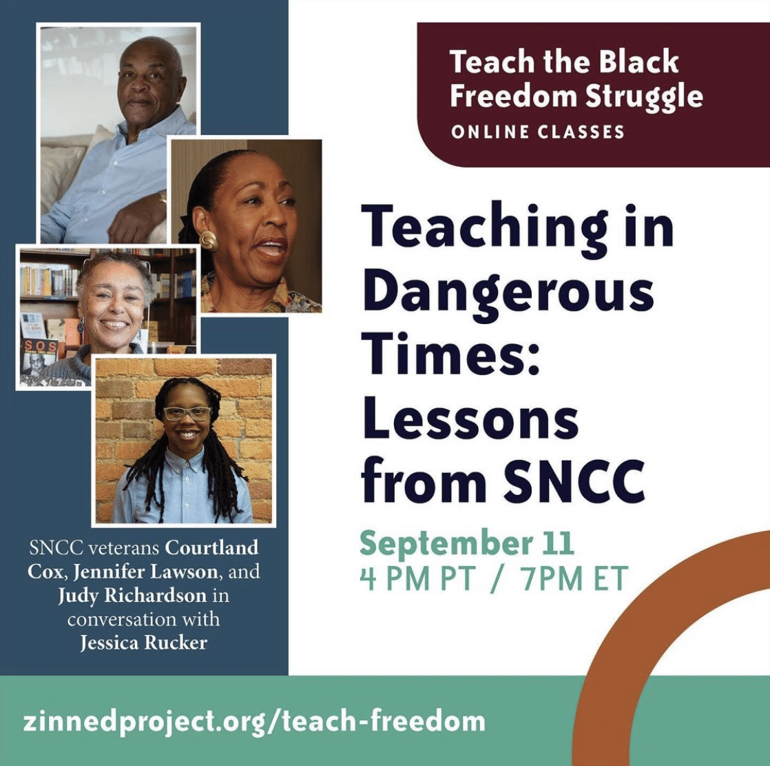 Teaching in Dangerous Times: Lessons from SNCC - Zinn Education Project